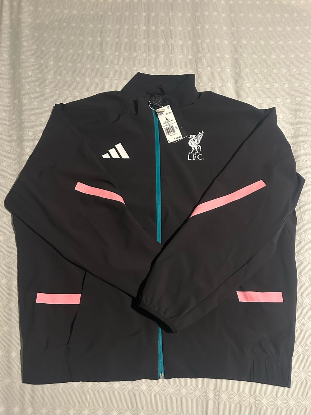Liverpool black windbreaker